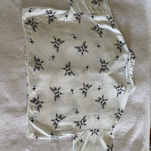 Forever 21 women’s L cropped blouse - Picture 5 of 10